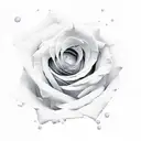 Rose tattoo design idea