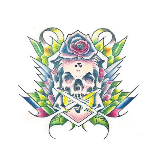 Virgo tattoo design idea