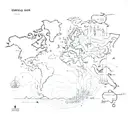 World Map with pins in the following countries. Egypt, Mauritis, South Africa, China, Hong Kong, Israel, Japan, Jordan, tattoo design idea