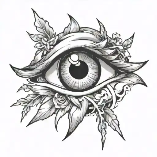 shoto todorokis eye from my hero academia   tattoo design idea