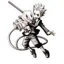 hunter x hunter tattoo design idea