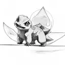 charmander standing tattoo design idea