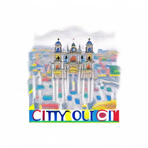 City of Quito, Ecuador tattoo design idea