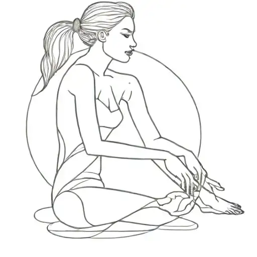 Mindset Goals tattoo design idea