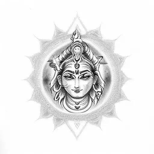 Art by Madhuri - Third eye # lord Shiva#cottrage paper Size-A4 | Facebook