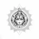 shiva third eye tattoo design idea