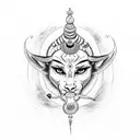 shiva third eye tattoo design idea