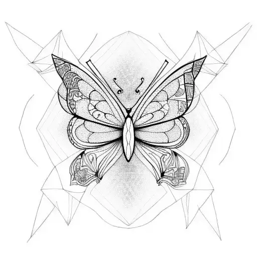 Mariposas tattoo design idea
