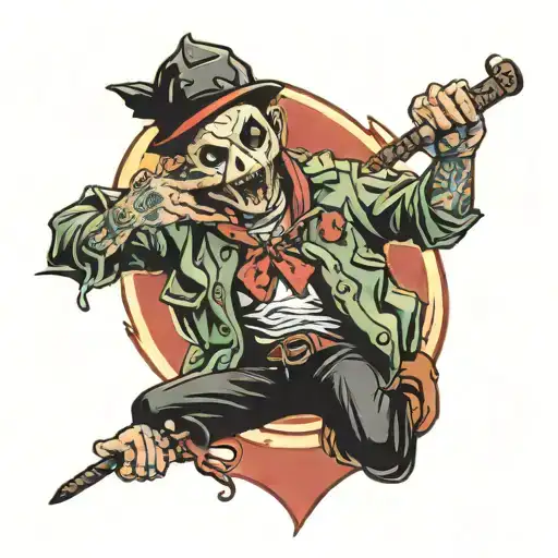 friday 13th full tattoo design idea