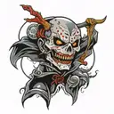 friday 13th full tattoo design idea