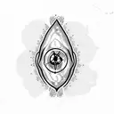 nuclear bomb with flowers tattoo design idea