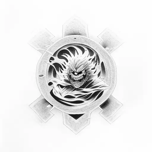 jujutsu kaisen tattoo design idea