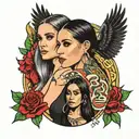 AOC and Tomi Lahren tattoo design idea
