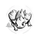 bulbasaur  tattoo design idea