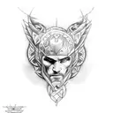 sparta tattoo design idea