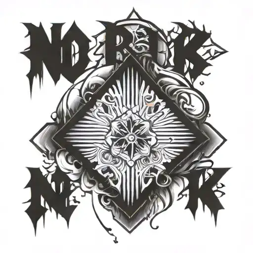 No Risk No Story tattoo design idea