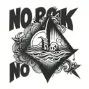 No Risk No Story tattoo design idea