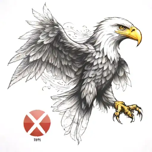 Eagle poland patriotism infused tattoo design idea