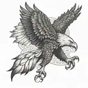 Eagle poland patriotism infused tattoo design idea
