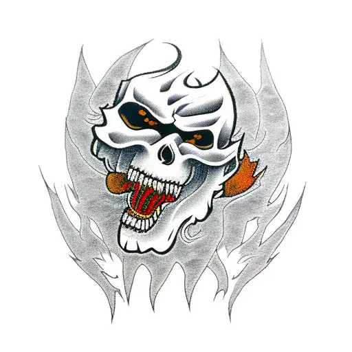 phantom troupe logo tattoo design idea