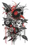 Kimber and Remi tattoo design idea
