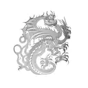 book turning into a dragon tattoo design idea