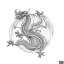 book turning into a dragon tattoo design idea