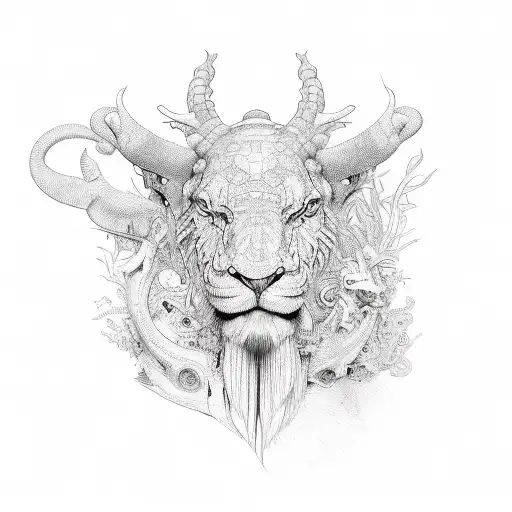 animals sleeve  tattoo design idea
