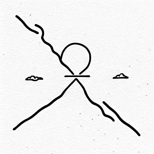 everything happens for a reason  tattoo design idea