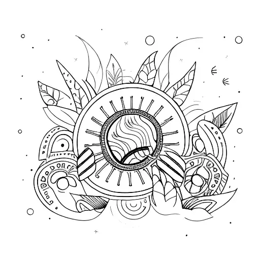 our beloved summer  tattoo design idea