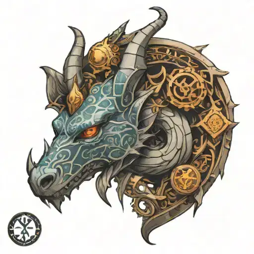 Baldurs Gate 3 tattoo design idea