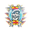 Spain  tattoo design idea