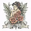 I Am Enough ; tattoo design idea