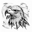 eagle tattoo design idea