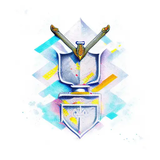 Sword tattoo design idea