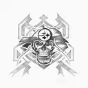 Steelers tattoo design idea