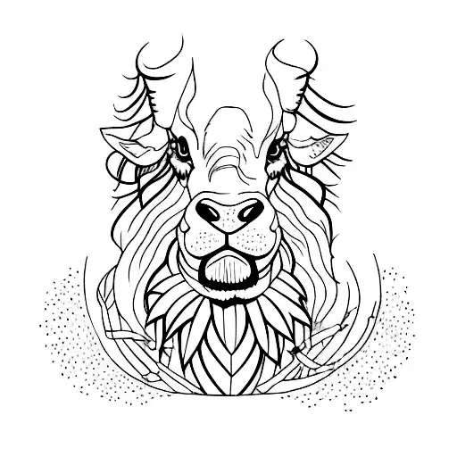 cancela rural e flamboyant  tattoo design idea