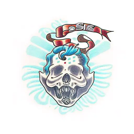 sos by sza tattoo design idea