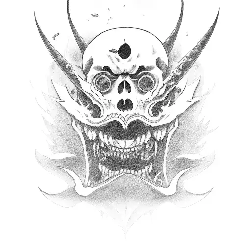 shinigami tattoo design idea
