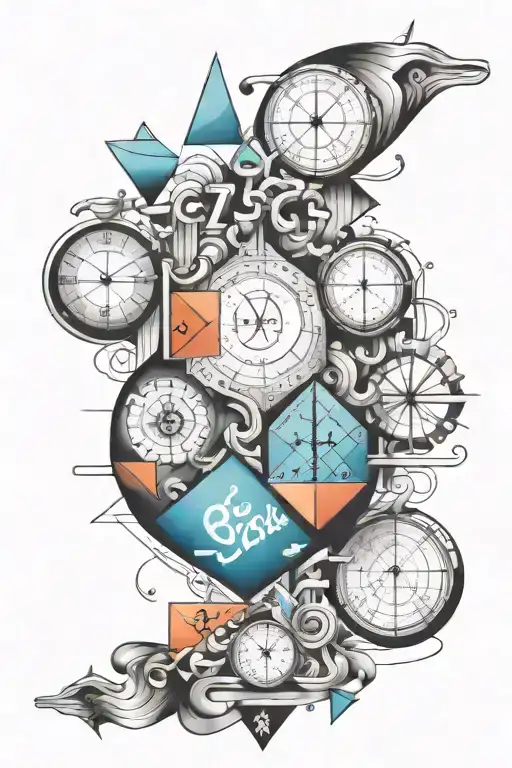 math  tattoo design idea