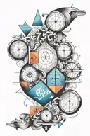 math  tattoo design idea