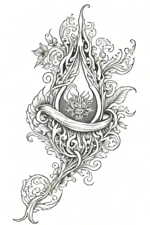 Long live the Vulva tattoo design idea
