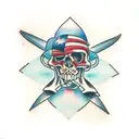 biker tattoo design idea