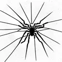 Spider Web tattoo design idea