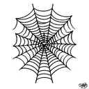 Spider Web tattoo design idea