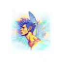 Icarus tattoo design idea