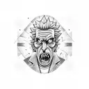 Rick sanchez  tattoo design idea