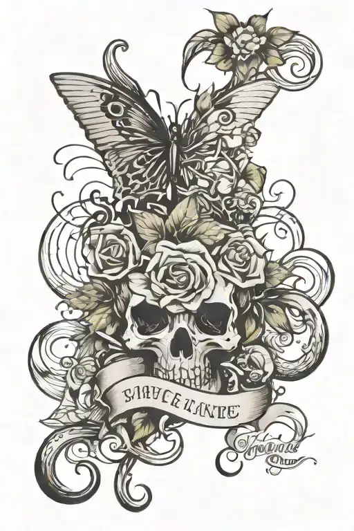 facts are more important than emotions tattoo design idea