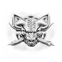 pantera tattoo design idea