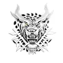 pantera tattoo design idea